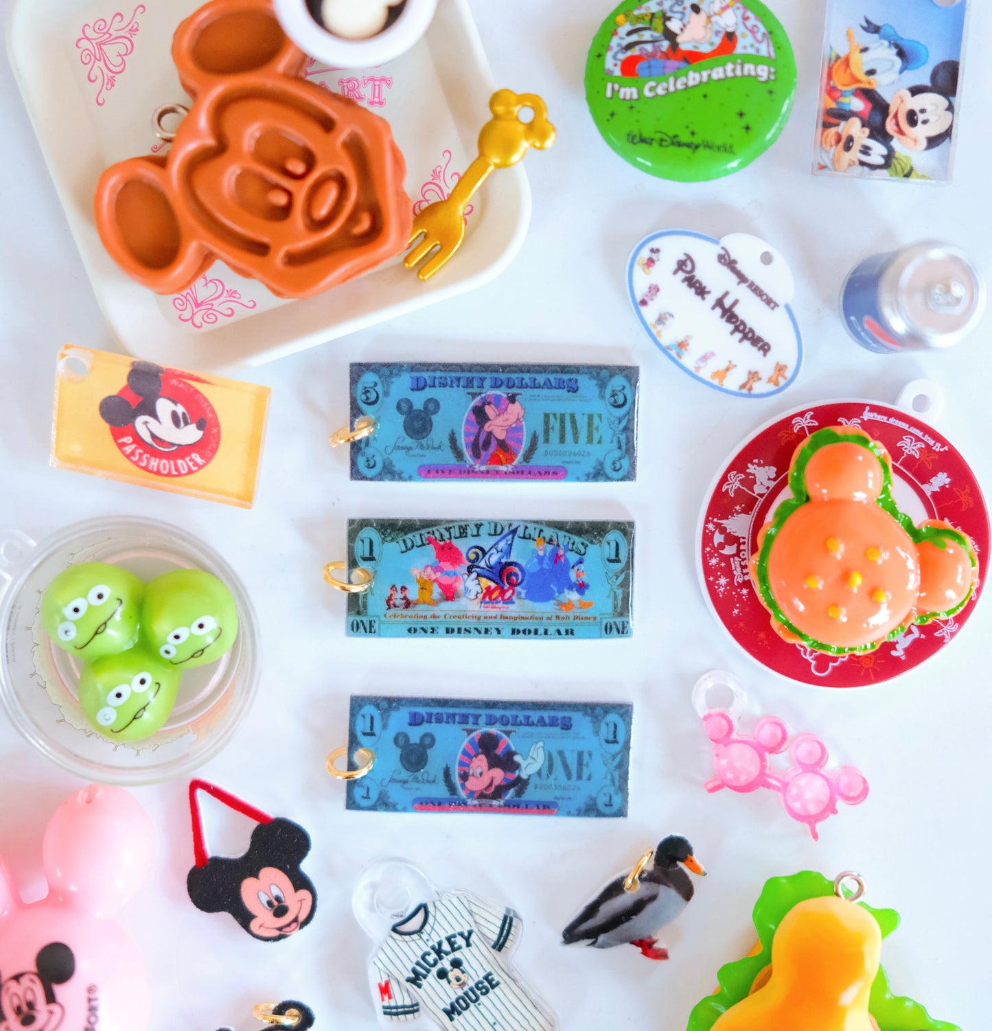 Disney Dollar Charms