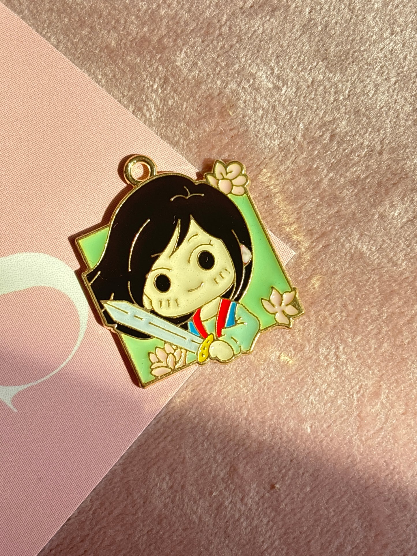 Kawaii Mulan charm