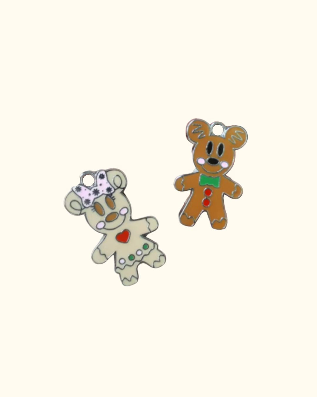 Gingerbread Mouse Charm
