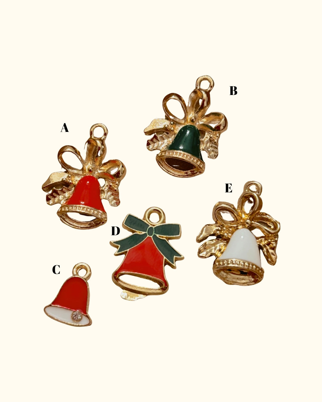 Holiday Bell Charms