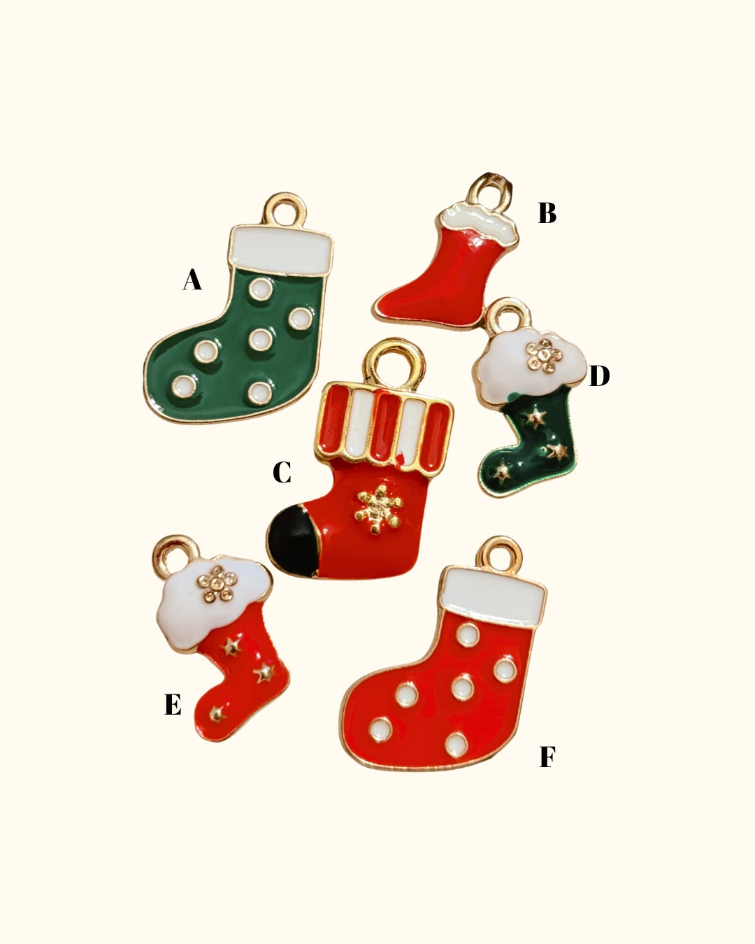 Holiday Stocking Charms