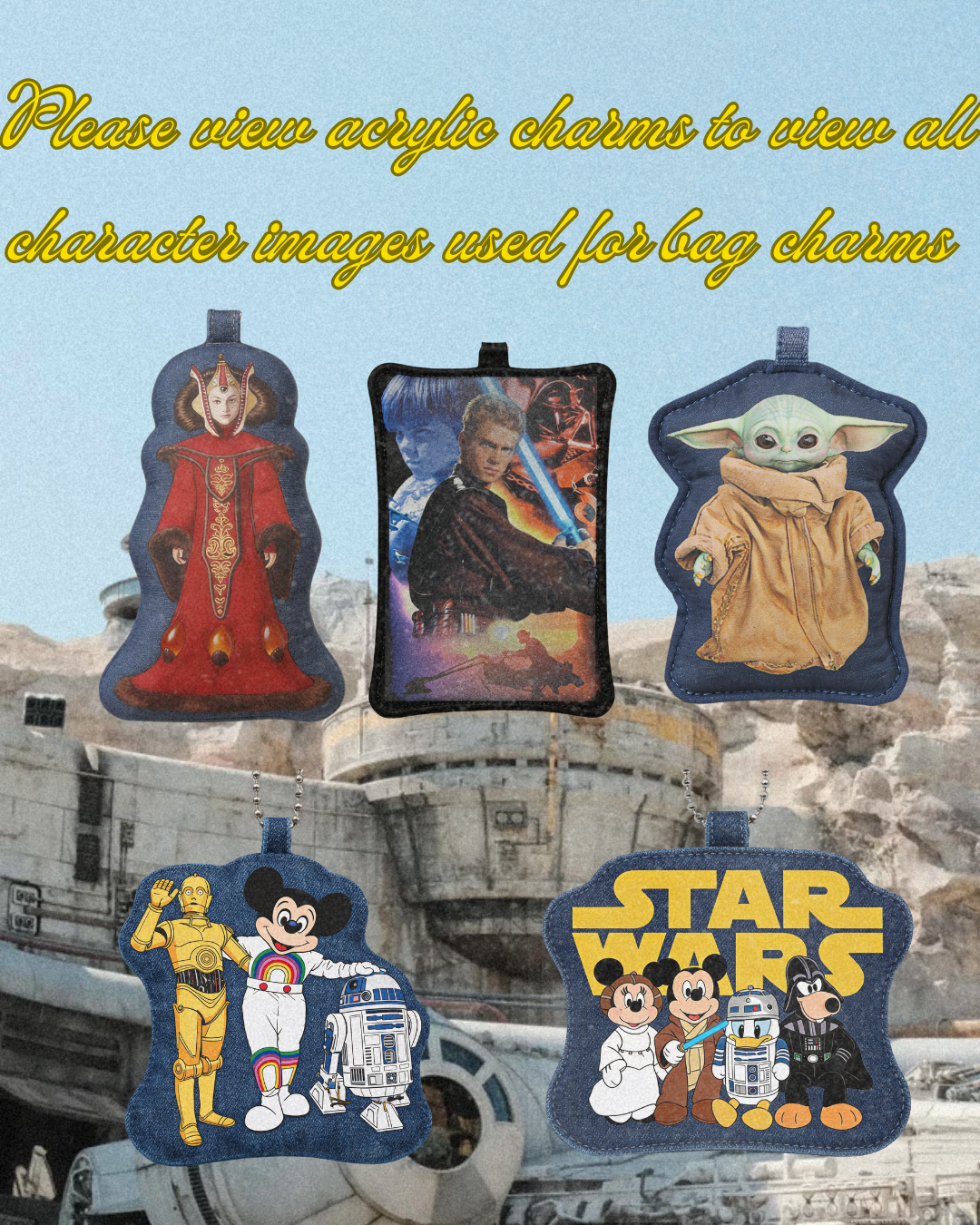 Star Wars Bag Charms