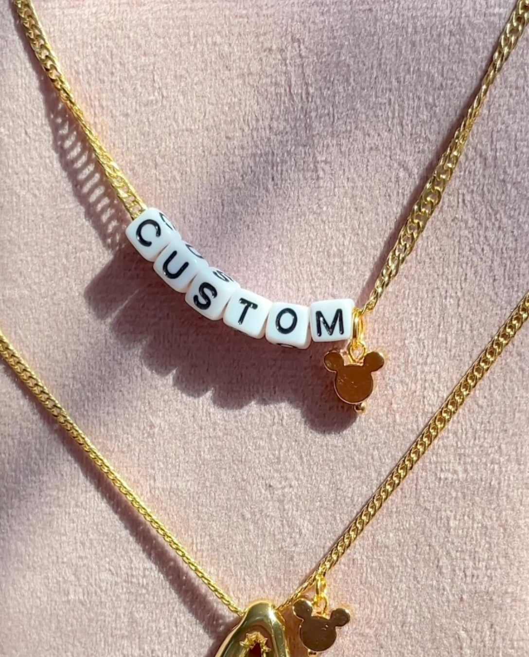 Custom Word Necklace Base