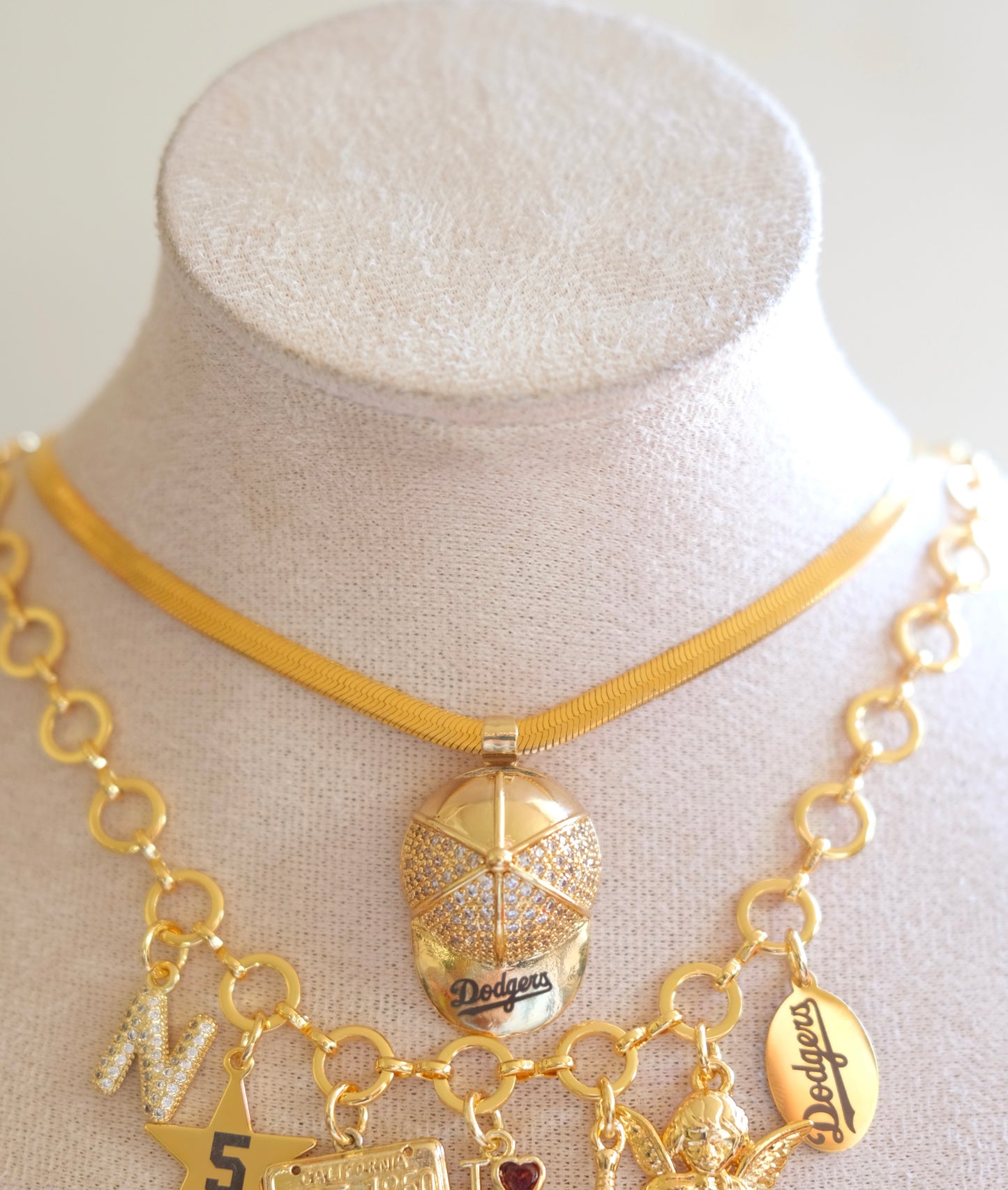 Custom Team Cap Necklace