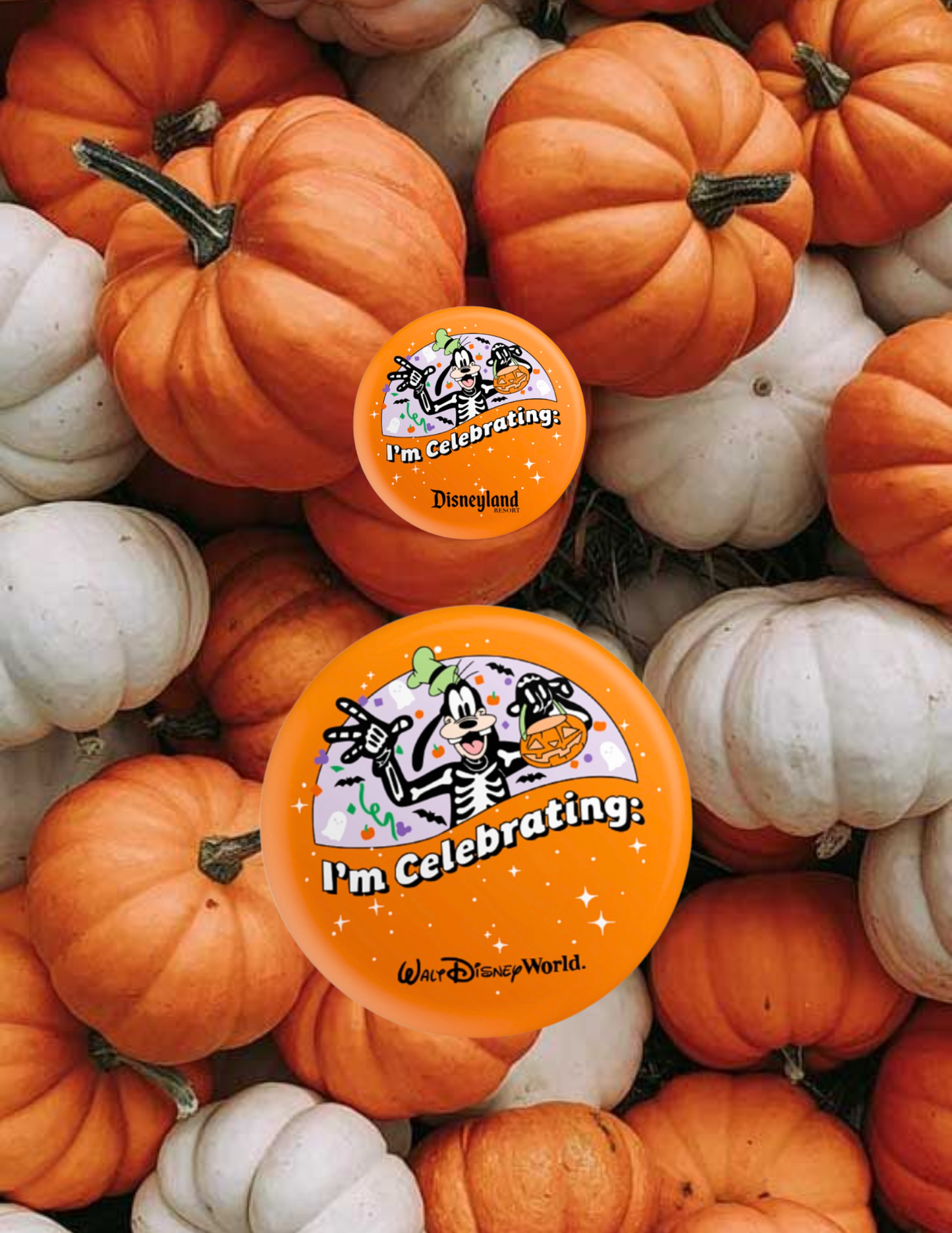 Limited Edition I'm Celebrating Halloween Button Charm