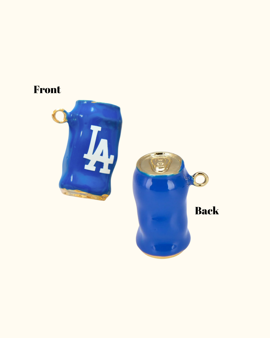 Dodger Beer Charm