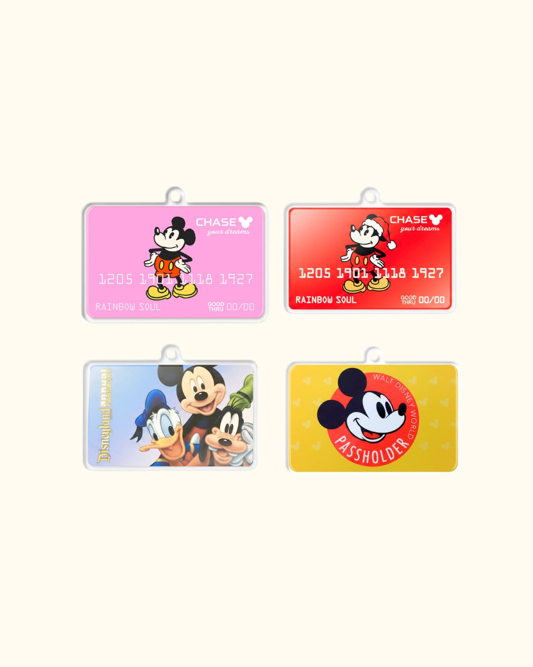 Disney Debit & Passholder Charms