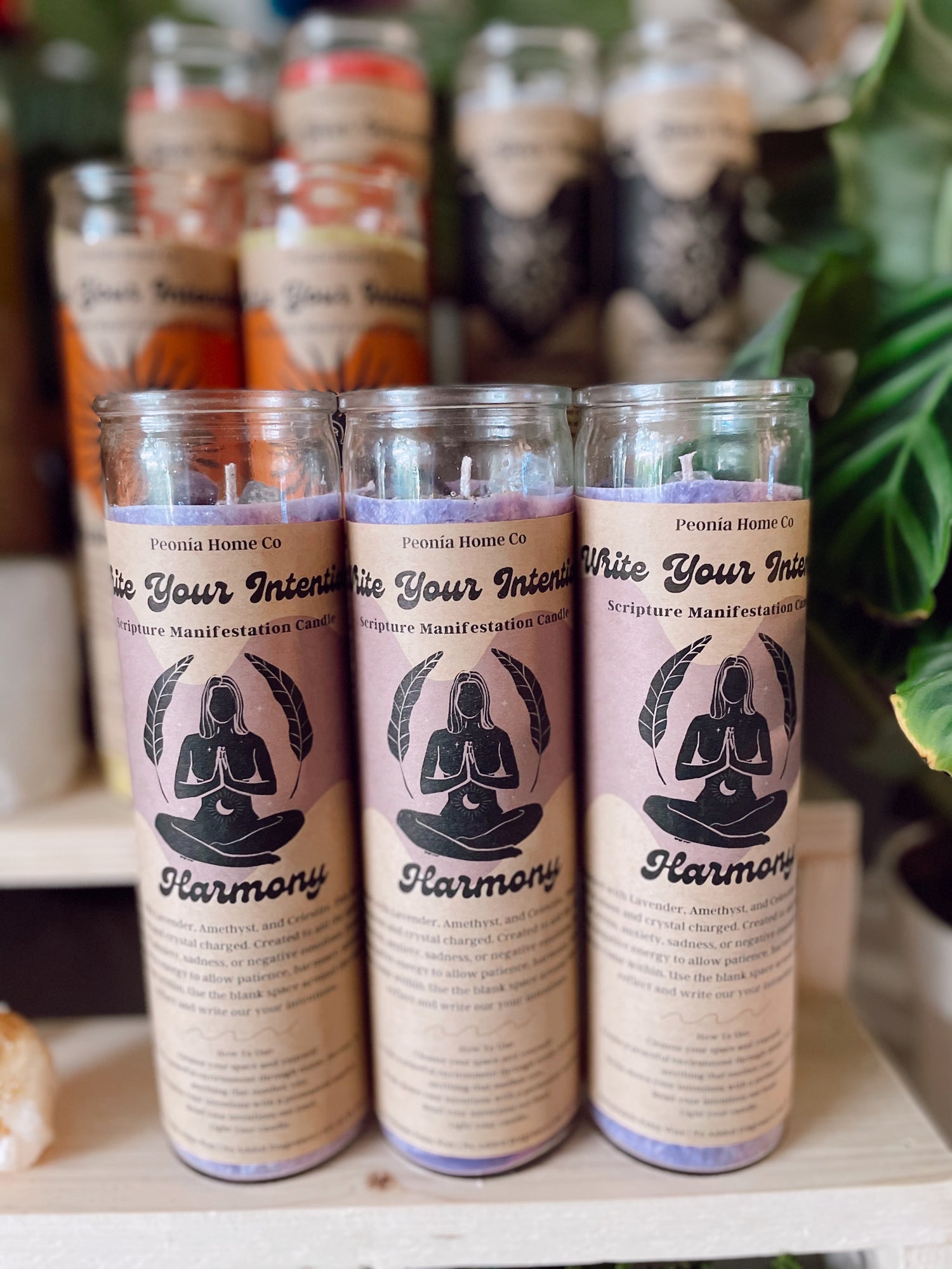 Write Your Intention Candles