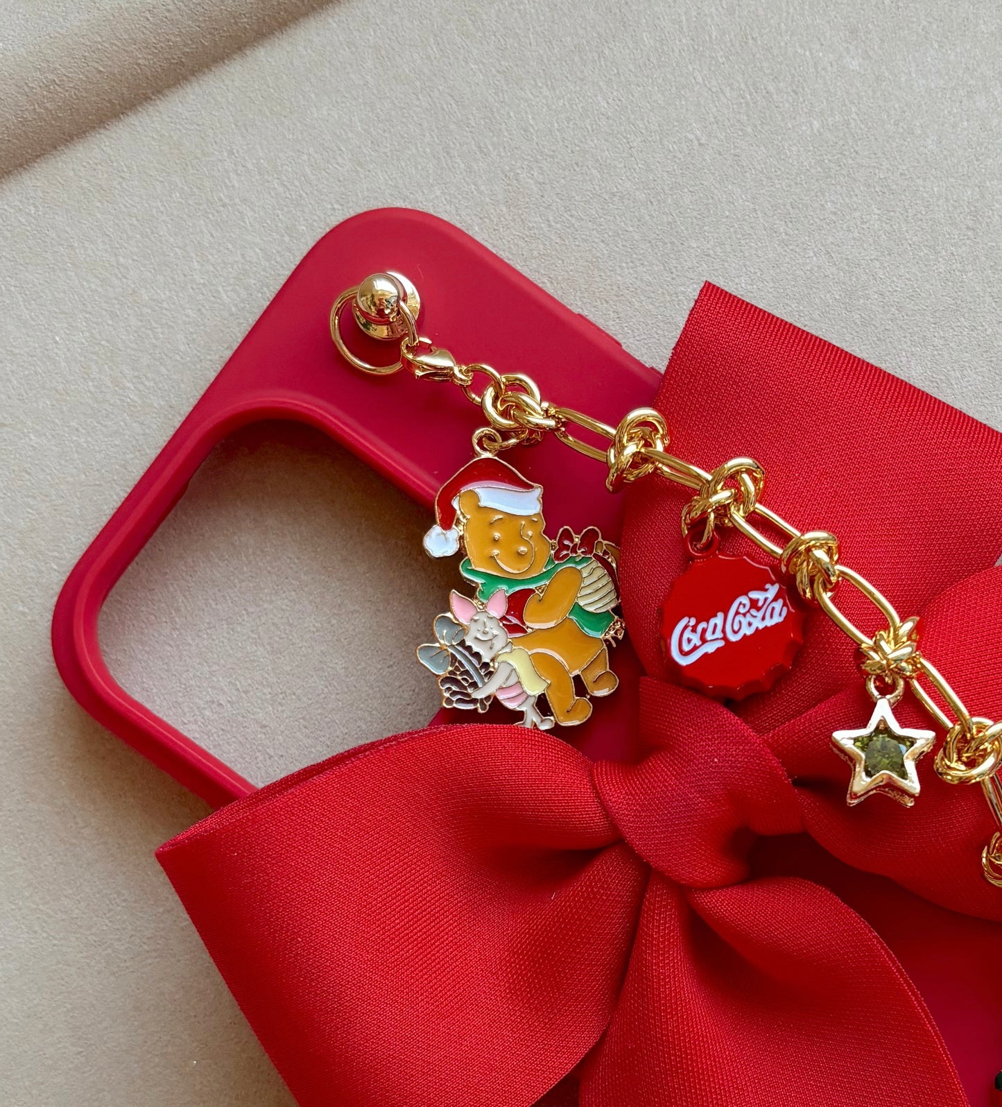 Pooh Holiday Charm