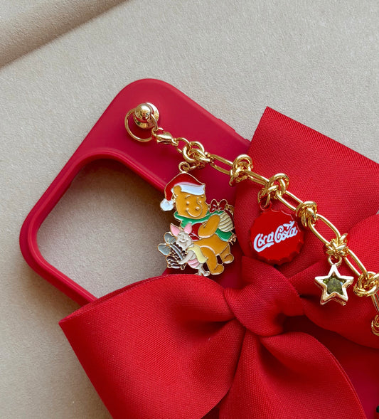 Pooh Holiday Charm