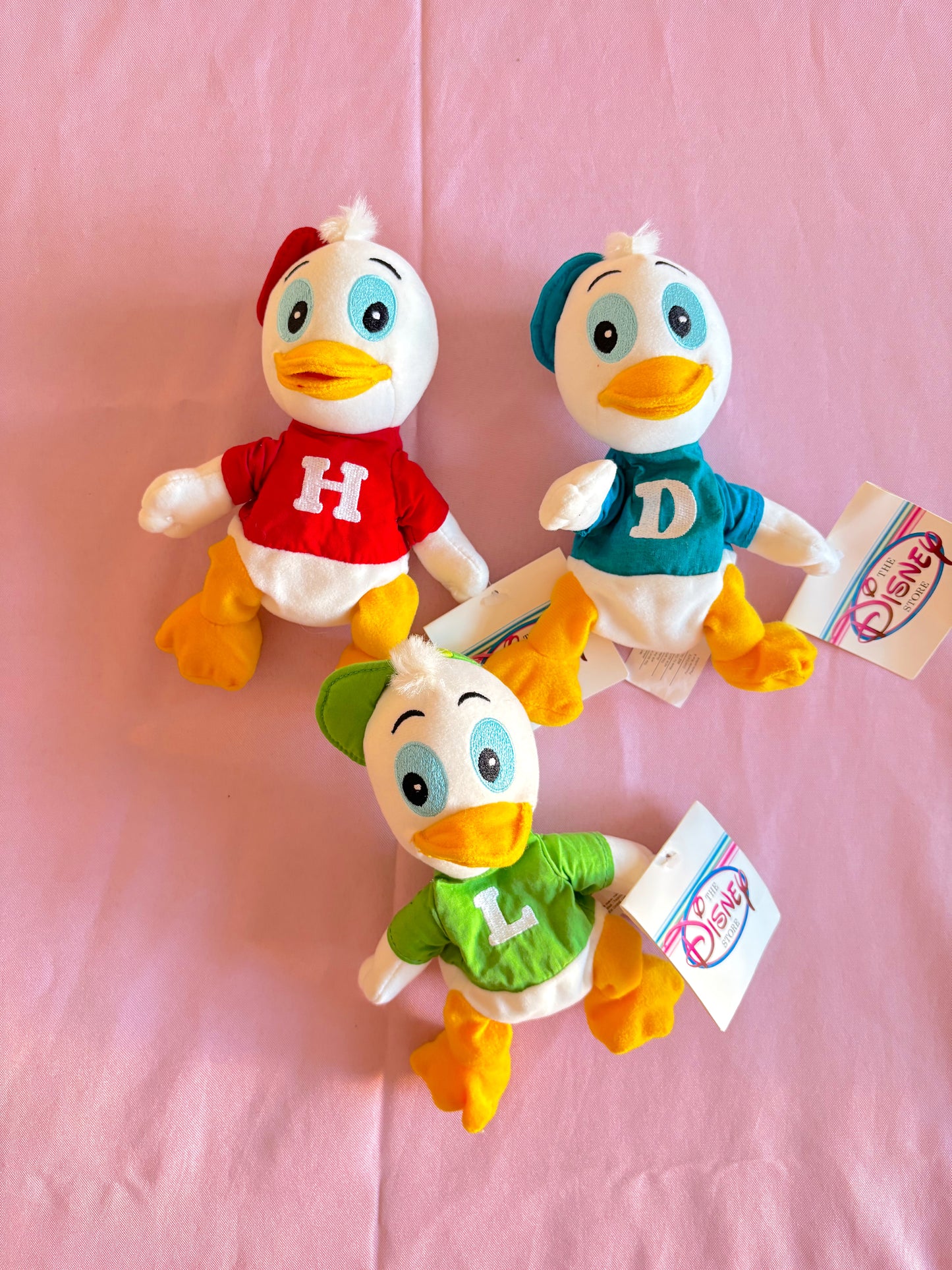 Huey, Dewey, and Louie Plush Bag Charms