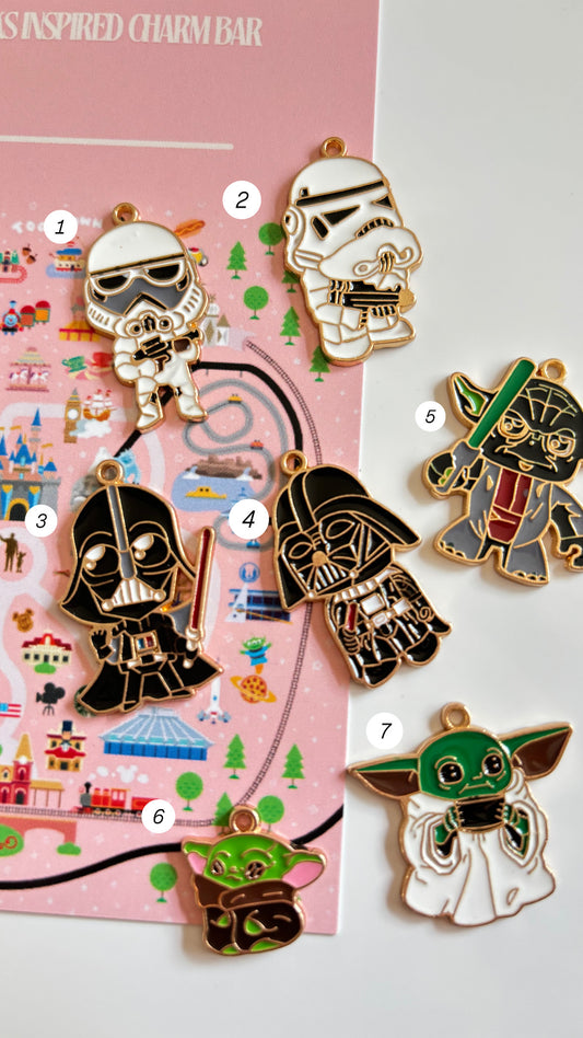 Star Wars charms