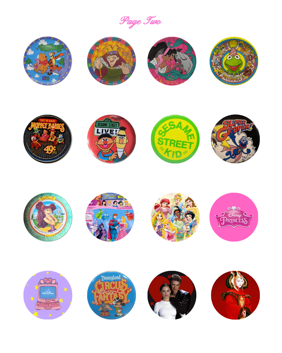 Button Mania - Multiple Sizes Available
