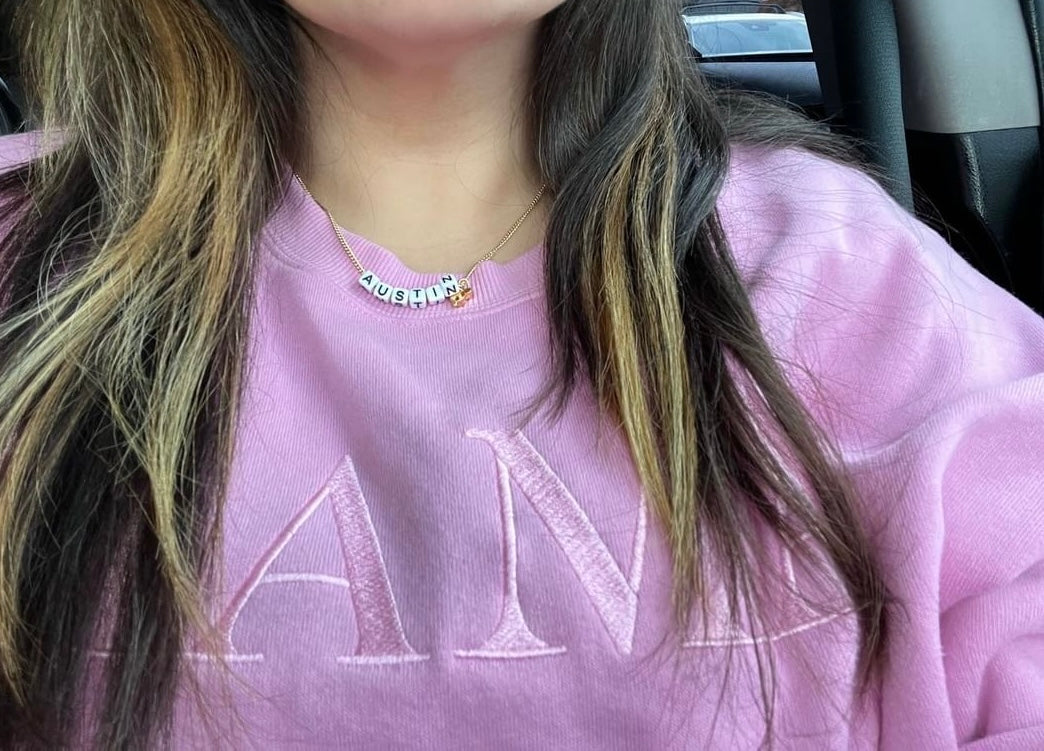 Custom Word Necklace Base