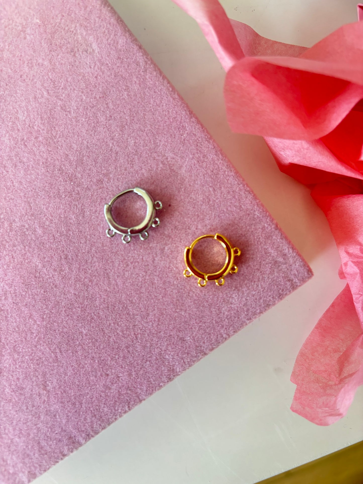 Charm Earring Base Only