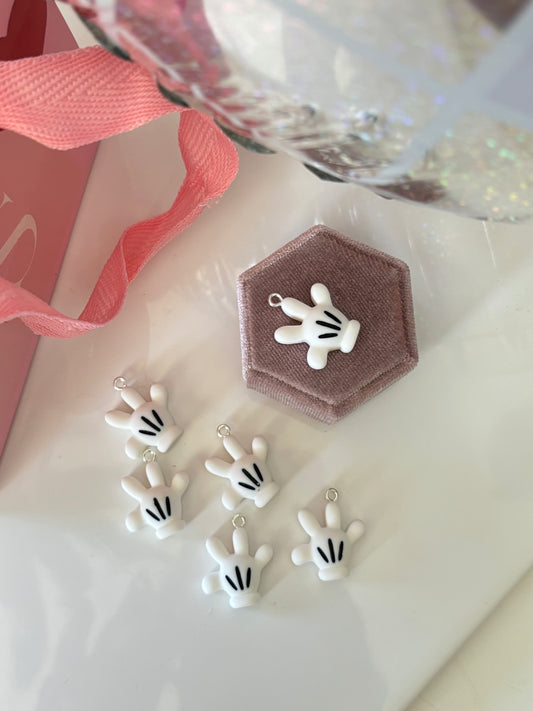 Mickey glove charm