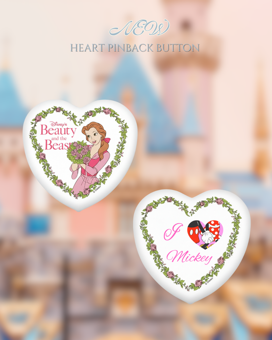 Vintage Inspired Pinback Buttons