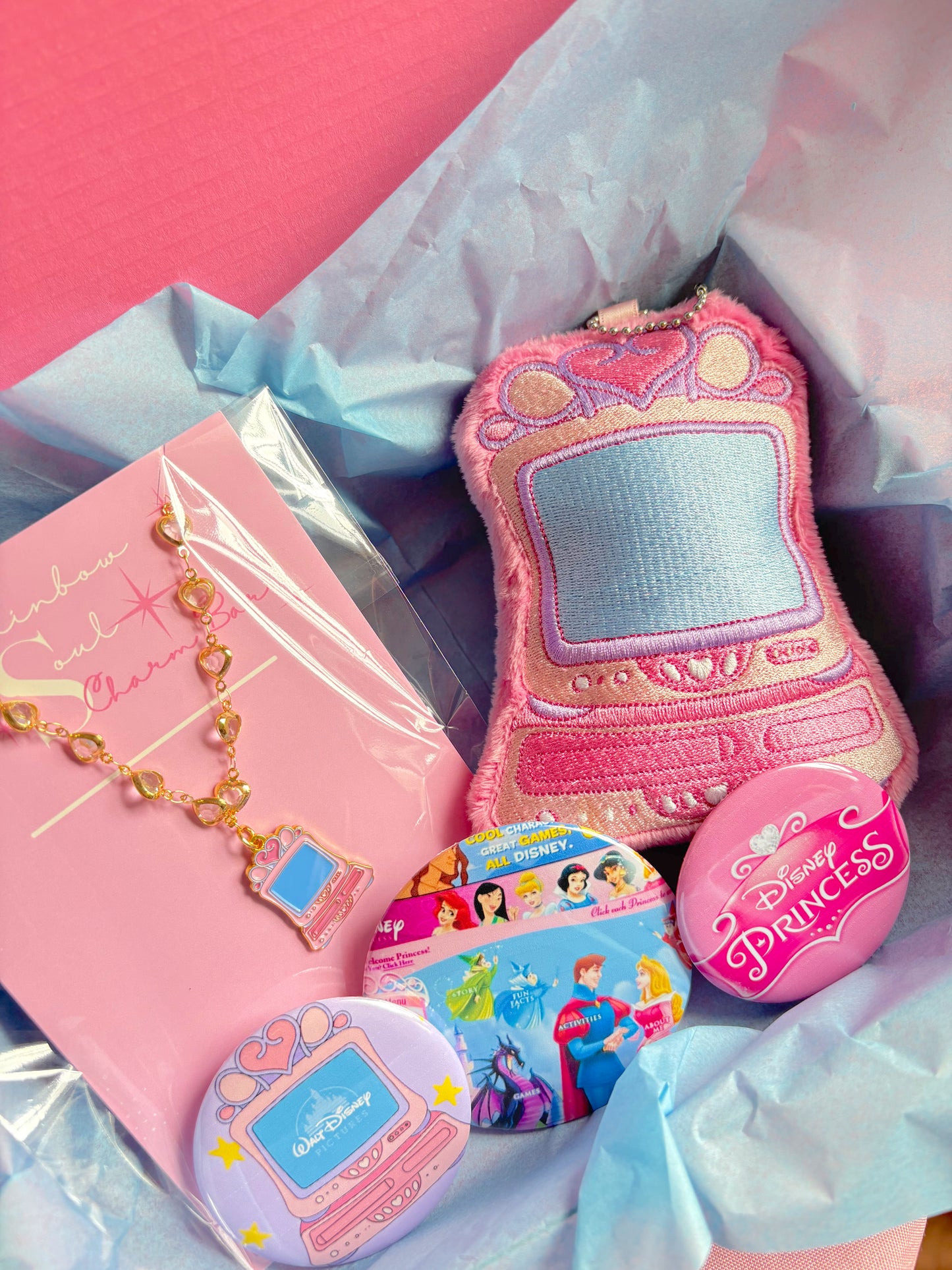 PRE-ORDER Princess Tv Plush Bag Charm