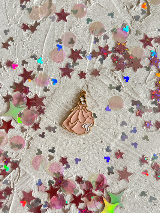 Pink Dress Belle Charm