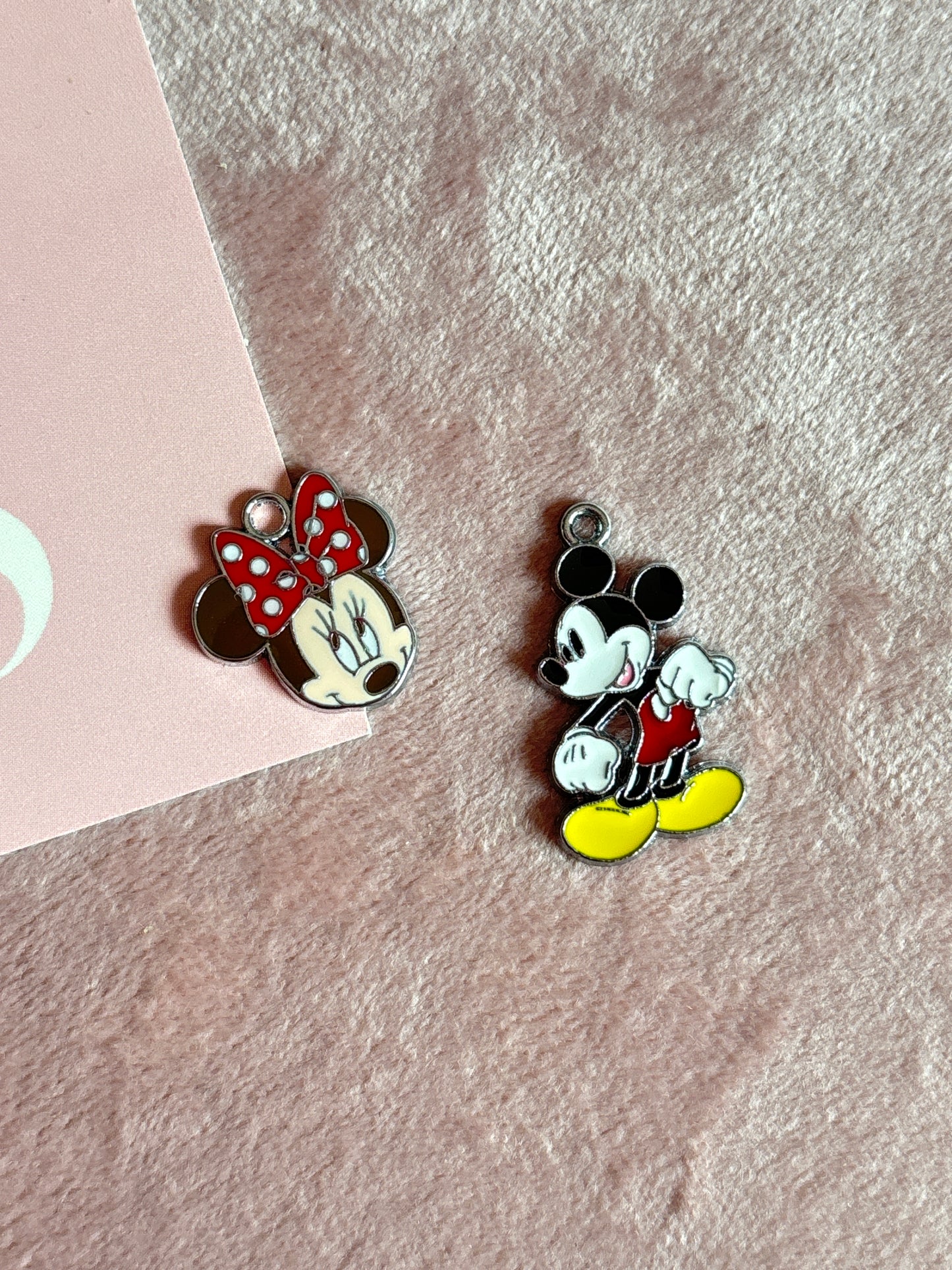 Mickey & Minnie Charm