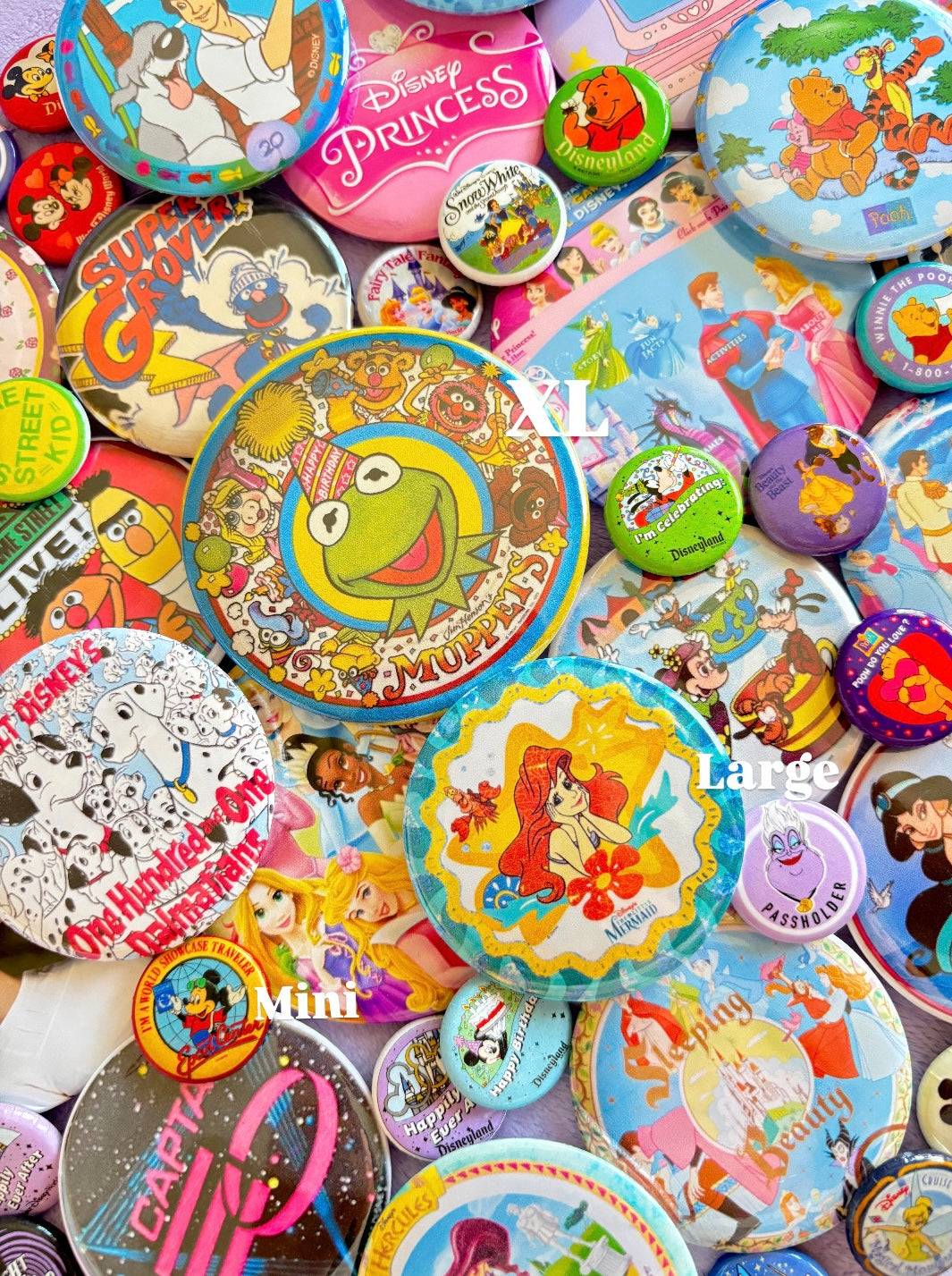Button Mania - Multiple Sizes Available