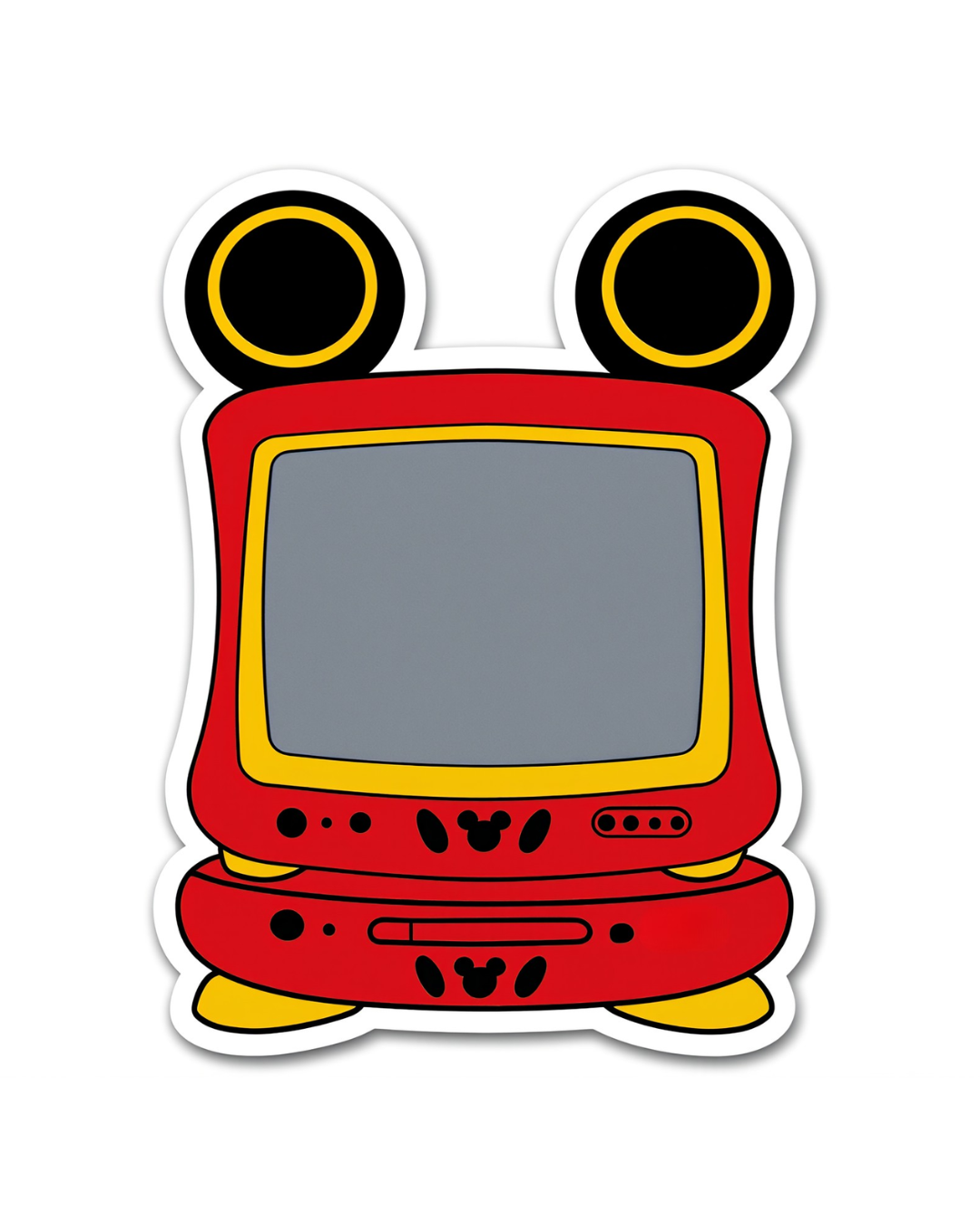 Mouse TV 3'' Sticker
