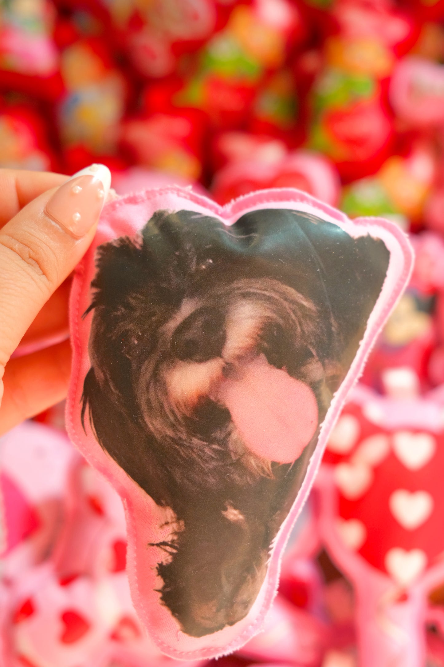 Pet Custom Portrait Plush Bag Charm