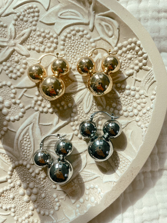 Balloon Mickey Earrings