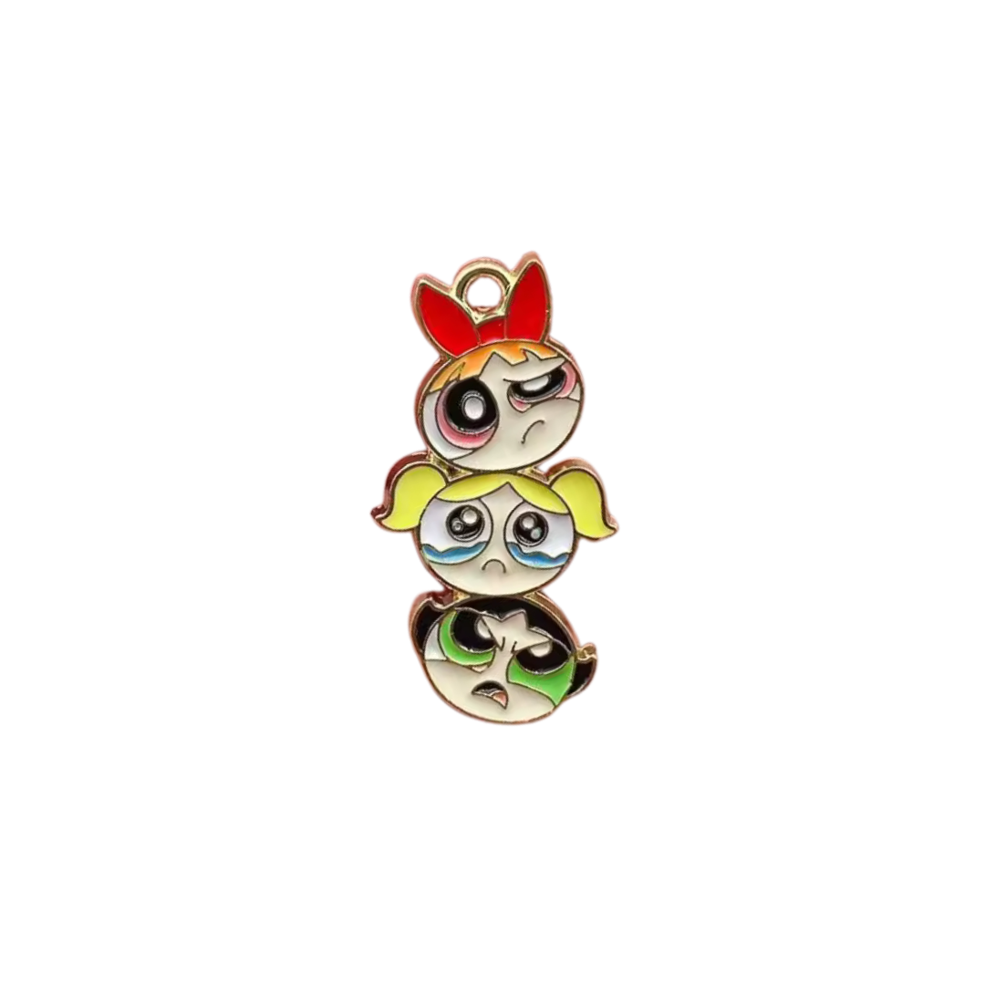 Powerpuff Girls Trio Charm