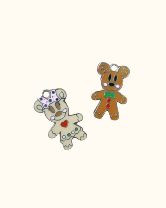 Gingerbread Mouse Charm