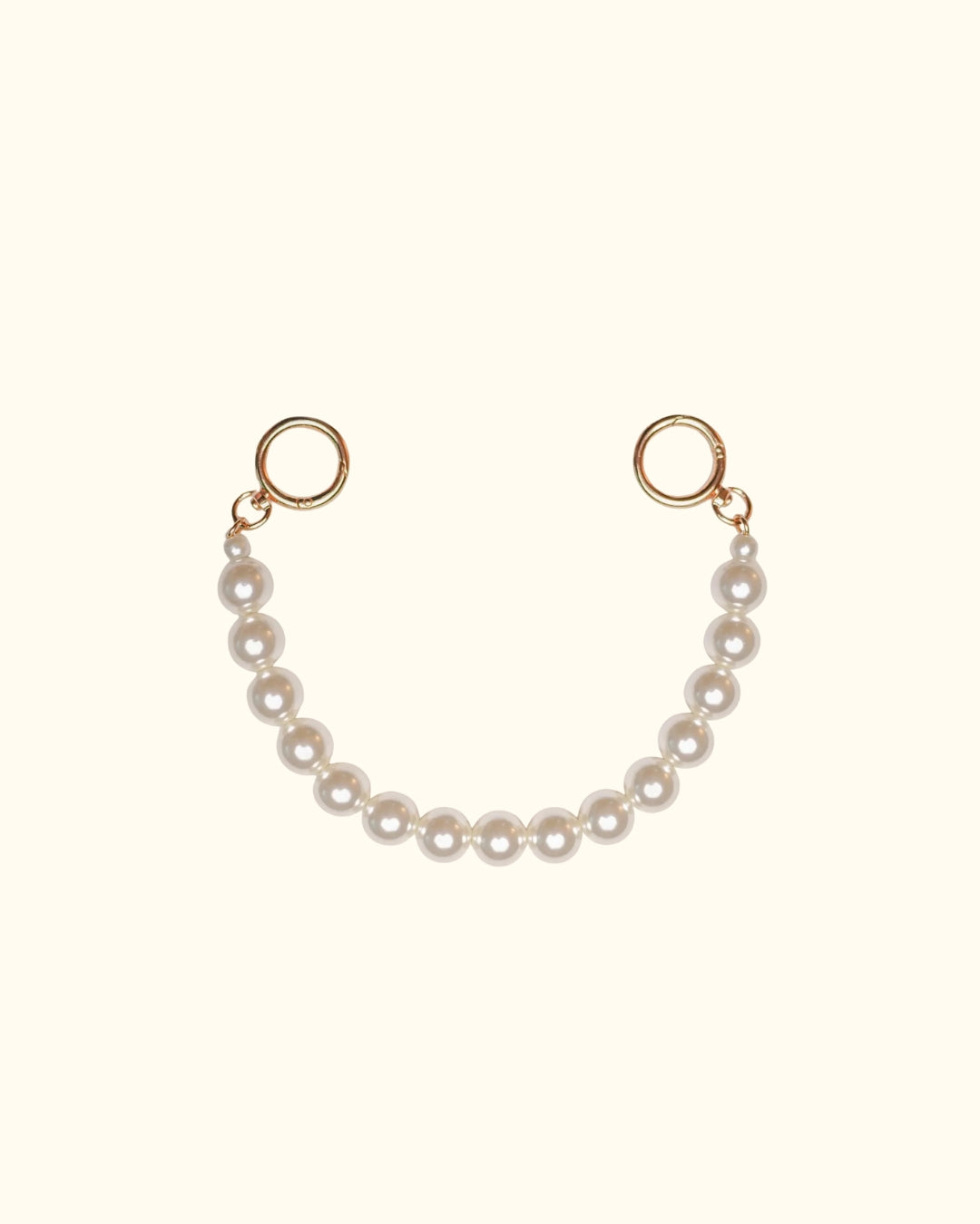 Faux Pearl Bag Chain