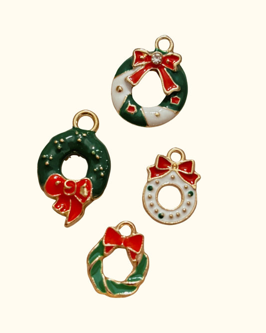 Holiday Wreath Charm