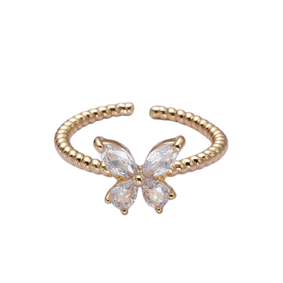 Adelina Butterfly Ring - Gold