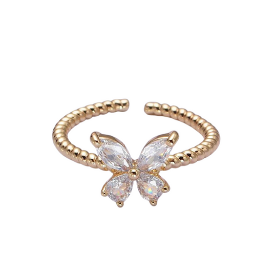 Adelina Butterfly Ring - Gold