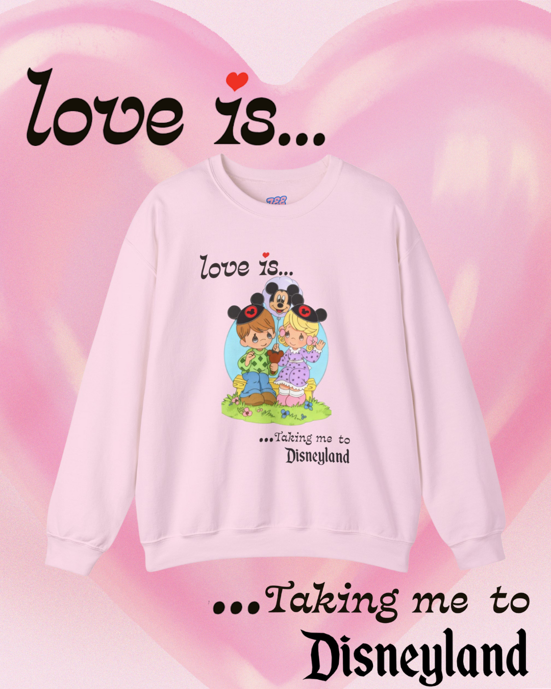 Love Is Precious Moments Crewneck