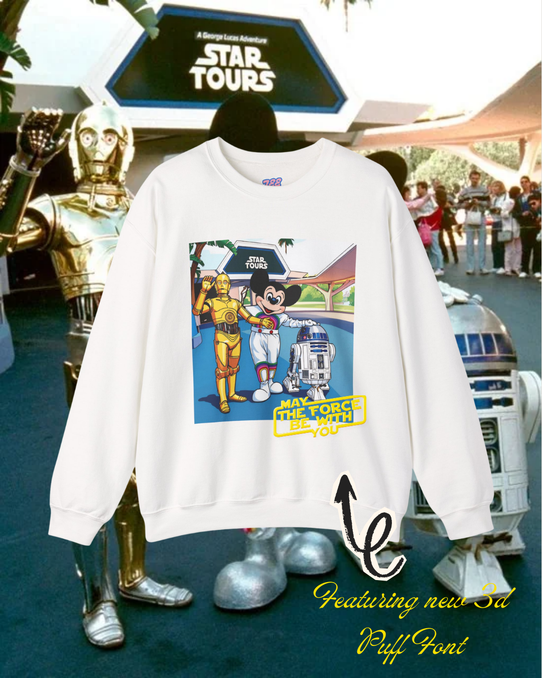 Mickey Star Tours Crewneck