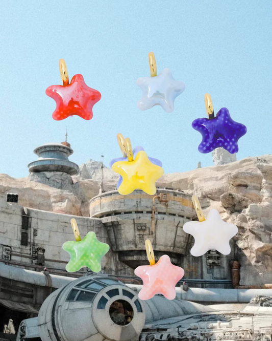 Ceramic Star Charm