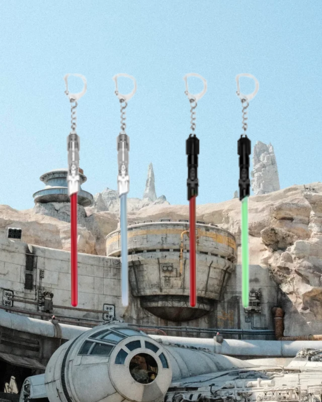Large Light Saber Bag Charm