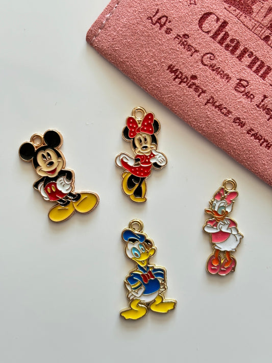 Mickey & friends charms