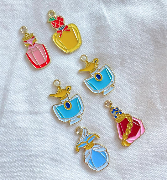 Princess Perfume Bottle Charm