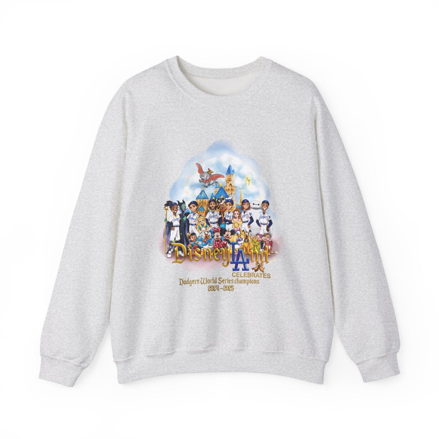 Disney Celebrates Dodgers World Series Crewneck