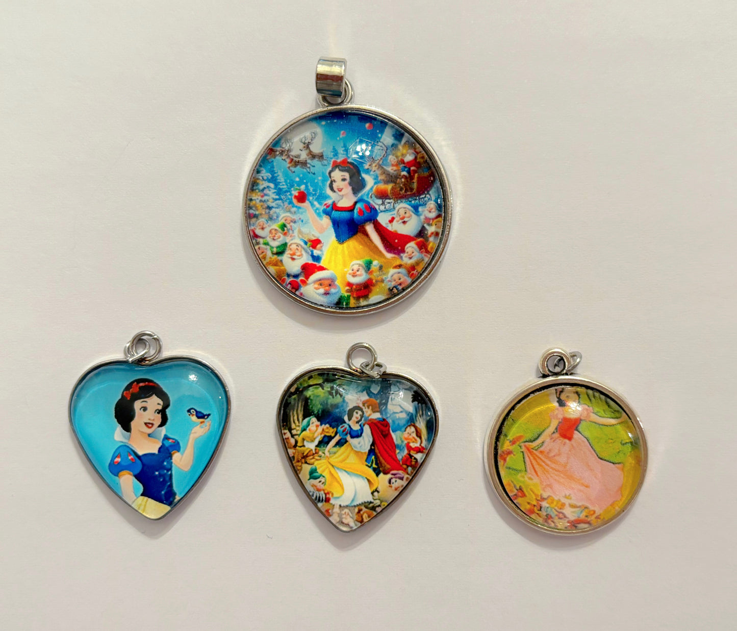 I Heart Snow White Charms