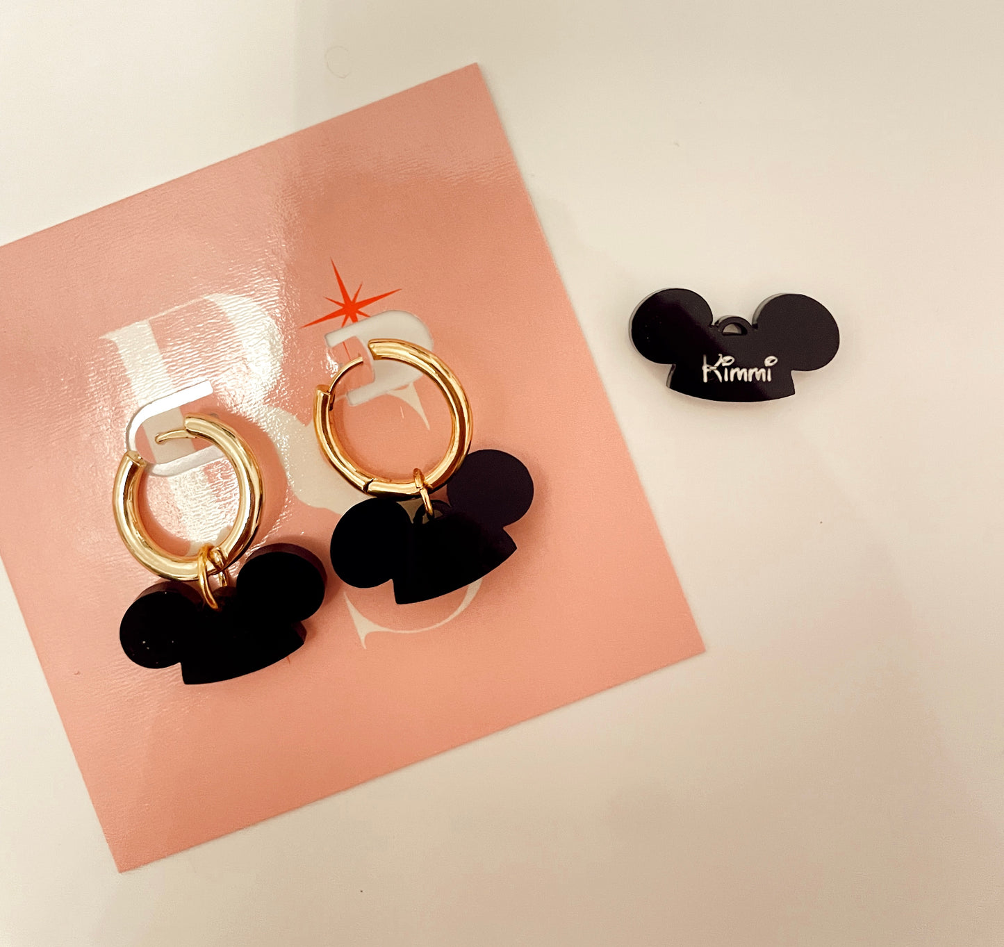 Mini Hoops - Charm Earring Base