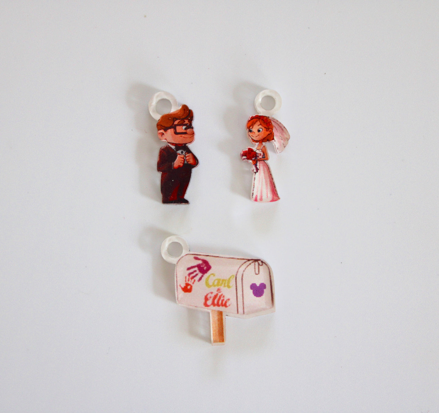Carl & Ellie Charms Handmade
