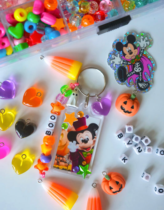 Mickey Boo Bag Charm Set(Ships Next Day)