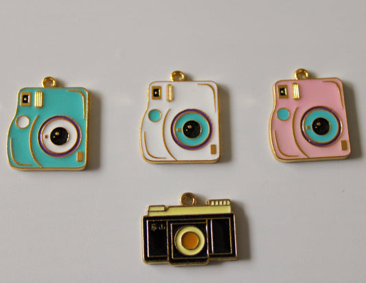 Retro Camera charms