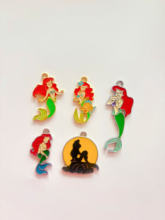 Little Mermaid Charms