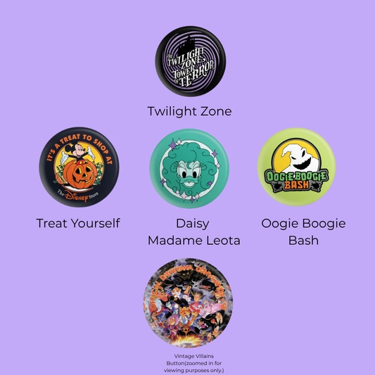 Limited Edition Halloween Mini Button Charm