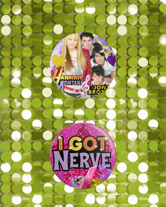 Hannah Montana Pinback Buttons