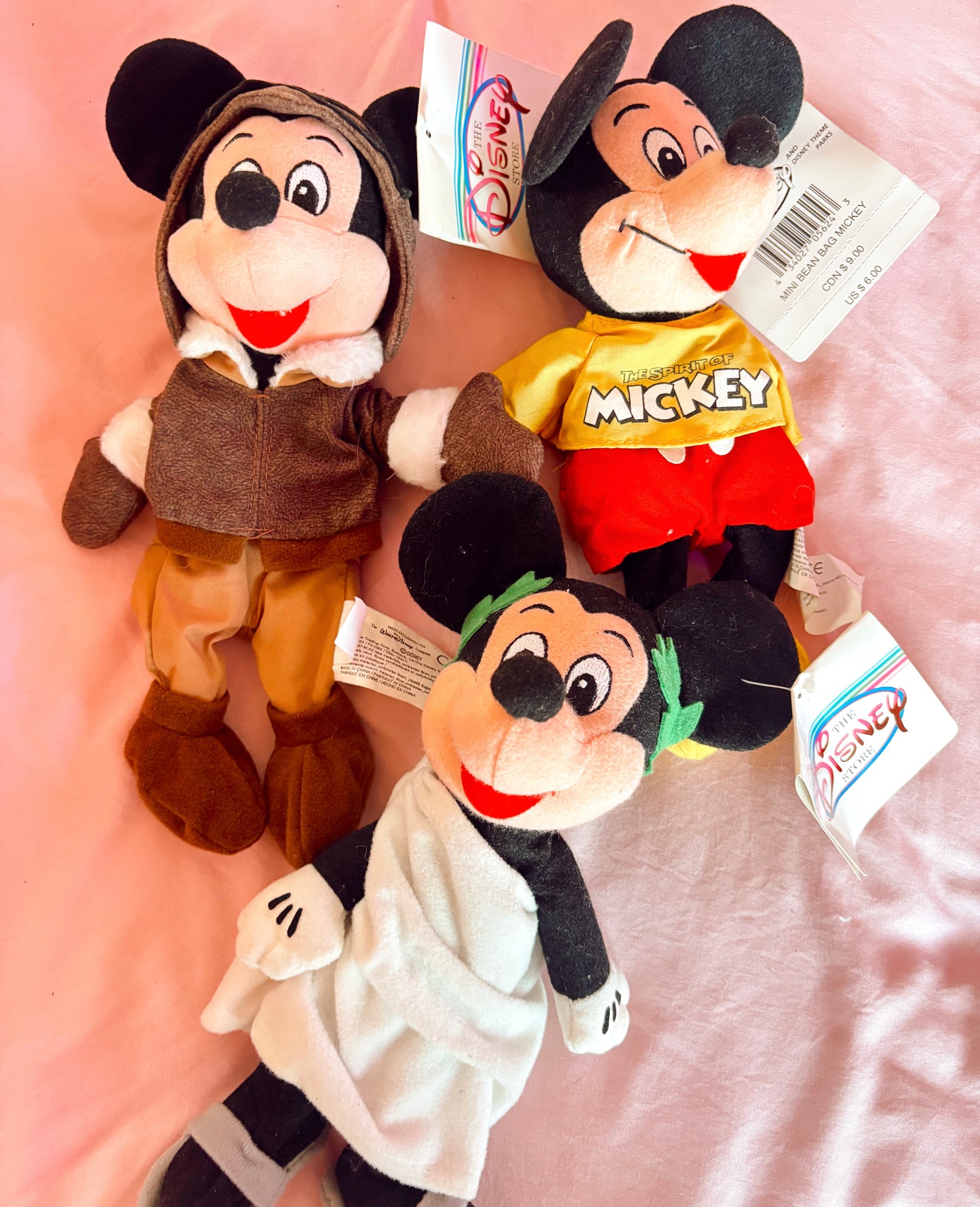 Vintage Mickey Plush Bag Charm